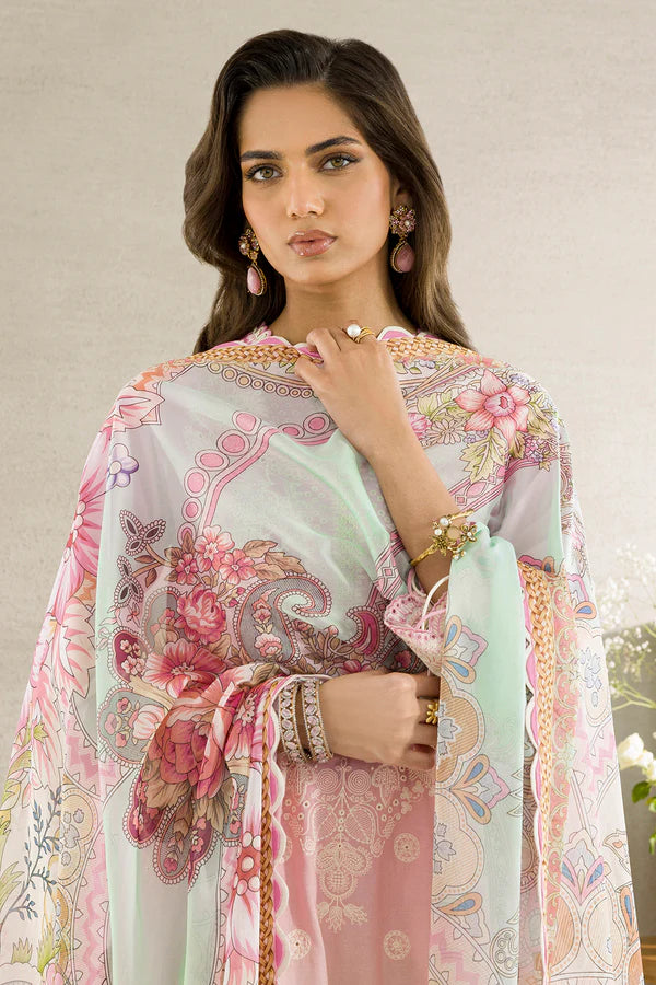 Embroidered Shirt Shalwar Dupatta - 0083