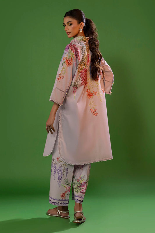 Unstitched Lawn 3 Piece Suit - 13B
