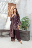 03 Piece Unstitched Pashmina Printed
