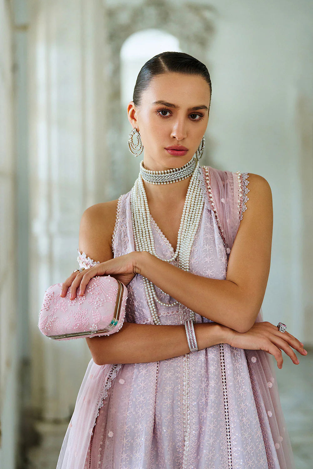 Design 1B Luxury Lawn Eid Edition 2026 Unstitched