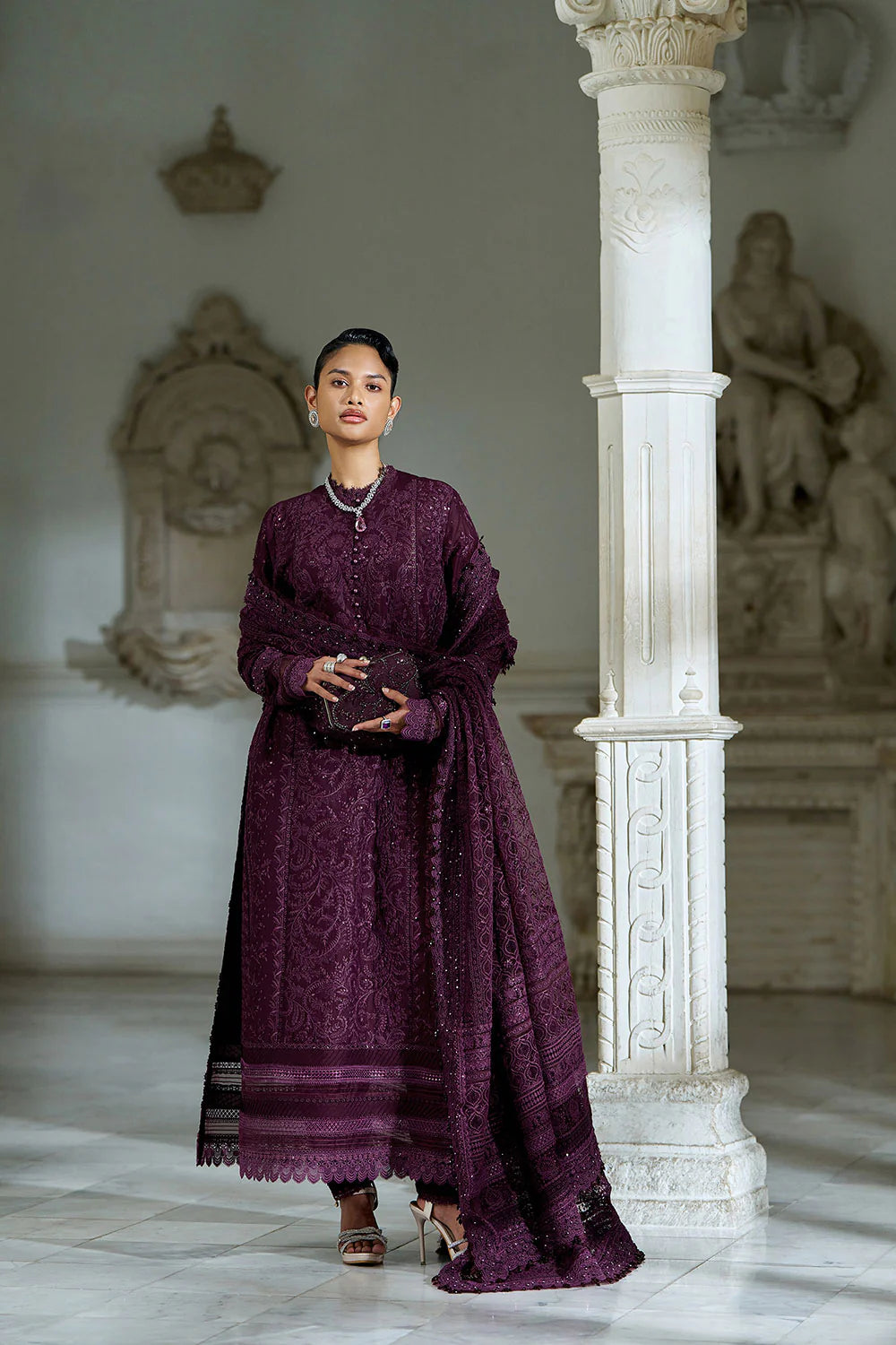 Design 3B Luxury Lawn Eid Edition 2026 Unstitched