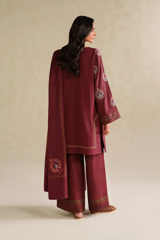 UE-588 Embroidered Khaddar