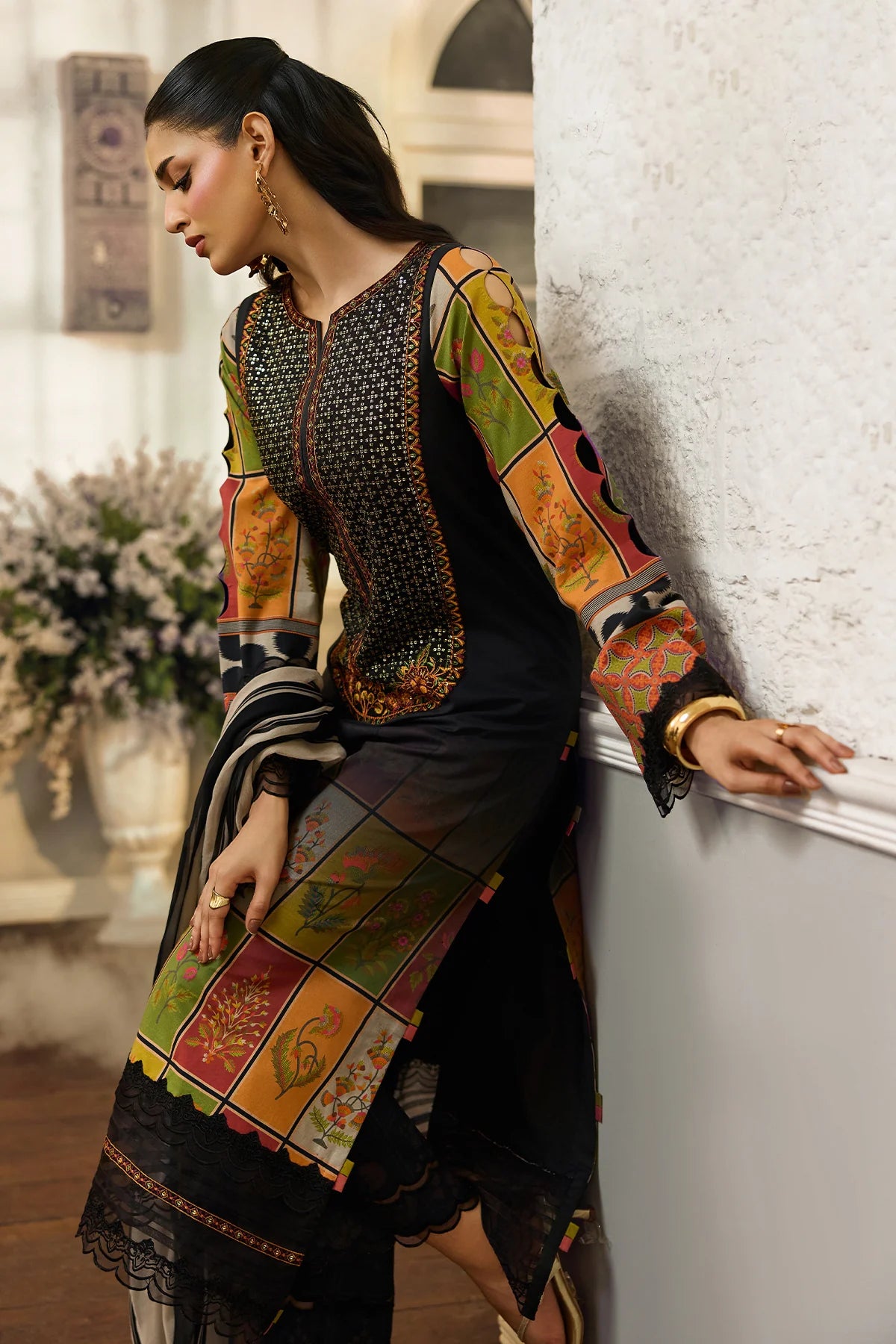 3-PC Unstitched Embroidered Lawn Collection CSN6-17