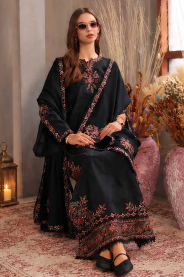 D11 - Black Paisley