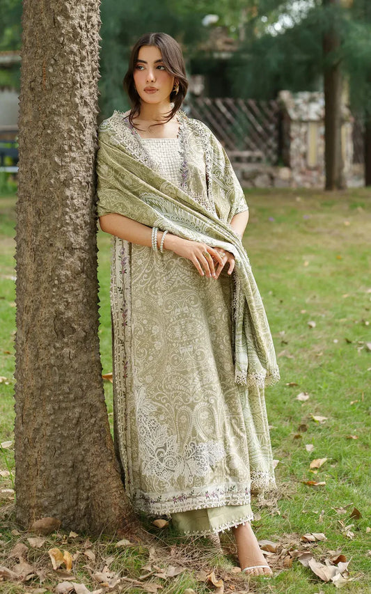 Frozen Dew | 3pcs Embroidered Unstitched Winter