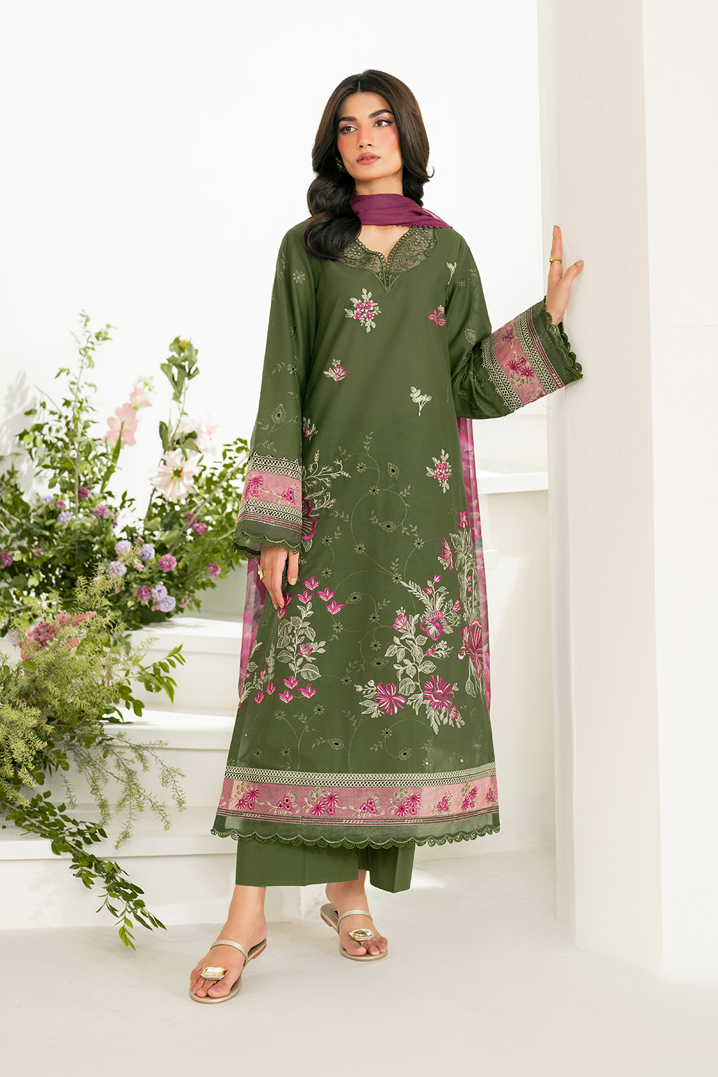 IFE-02 Embroidered Lawn