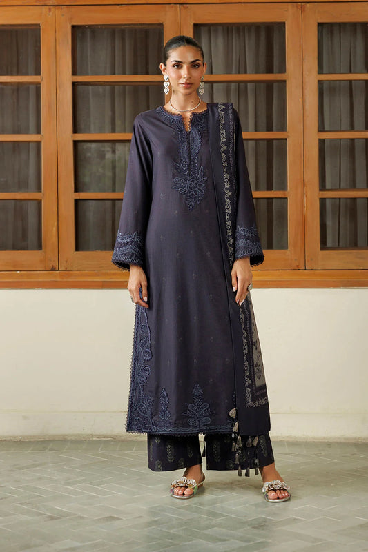 IPF-30 Embroidered Printed Viscose Linen