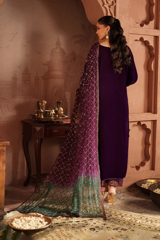 IV-57 Embroidered Velvet