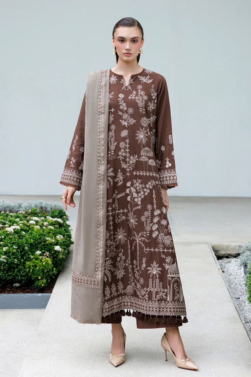 EMBROIDERED KHADDAR UF-4598