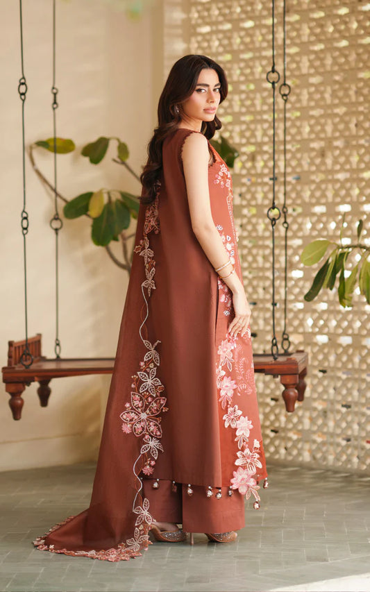 Legacy Bloom VUL26-04 | 3pcs Embroidered Unstitched Summer