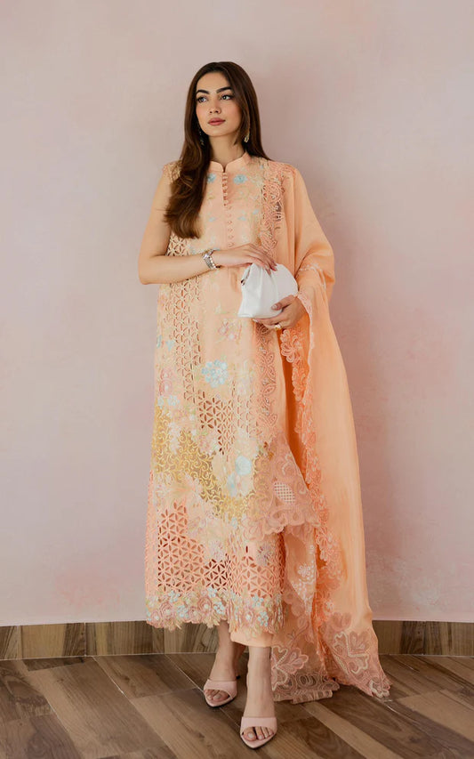 Botanical Bond VUL26-05 | 3pcs Embroidered Unstitched Summer