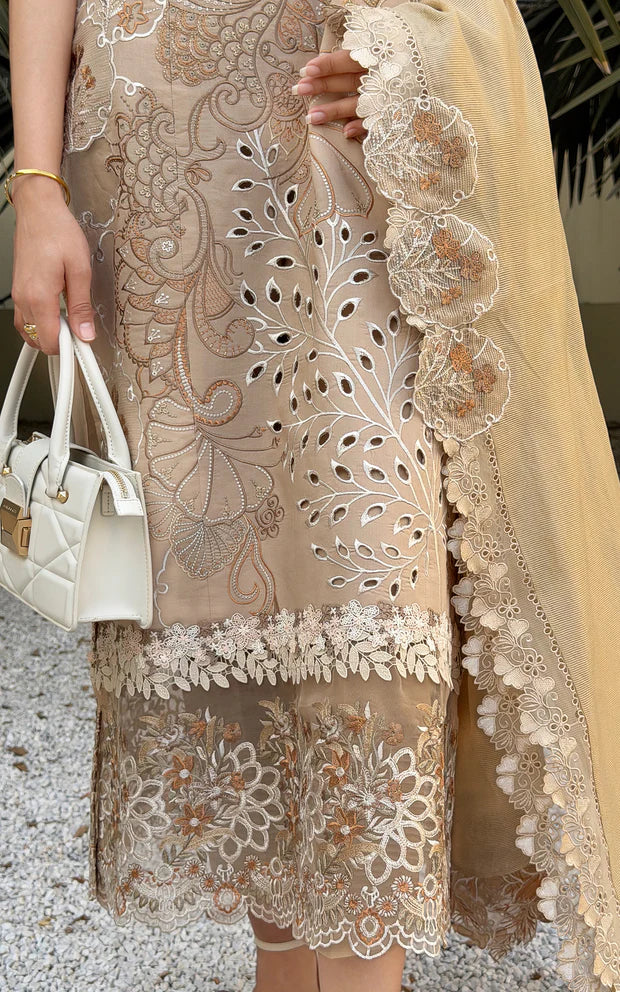 Urban Serenity VUL26-09 | 3pcs Embroidered Unstitched Summer