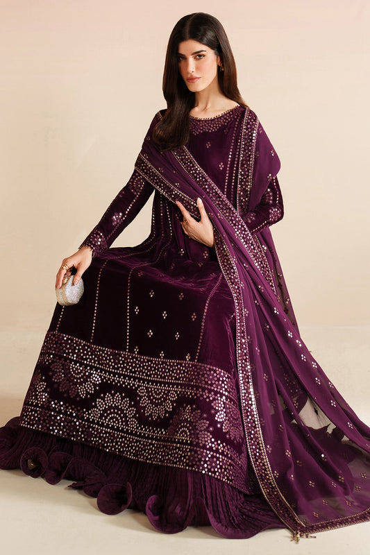 Embroidered Velvet Formal VVF D-1