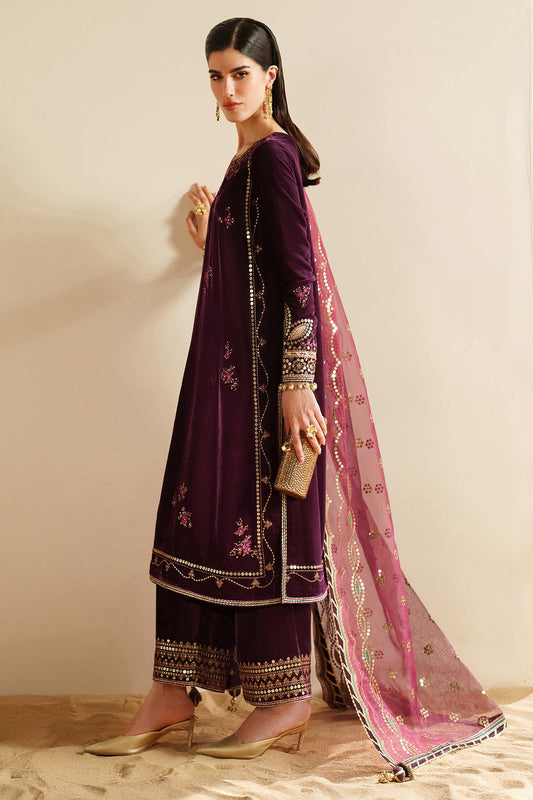 Embroidered Velvet Formal VVF D-4