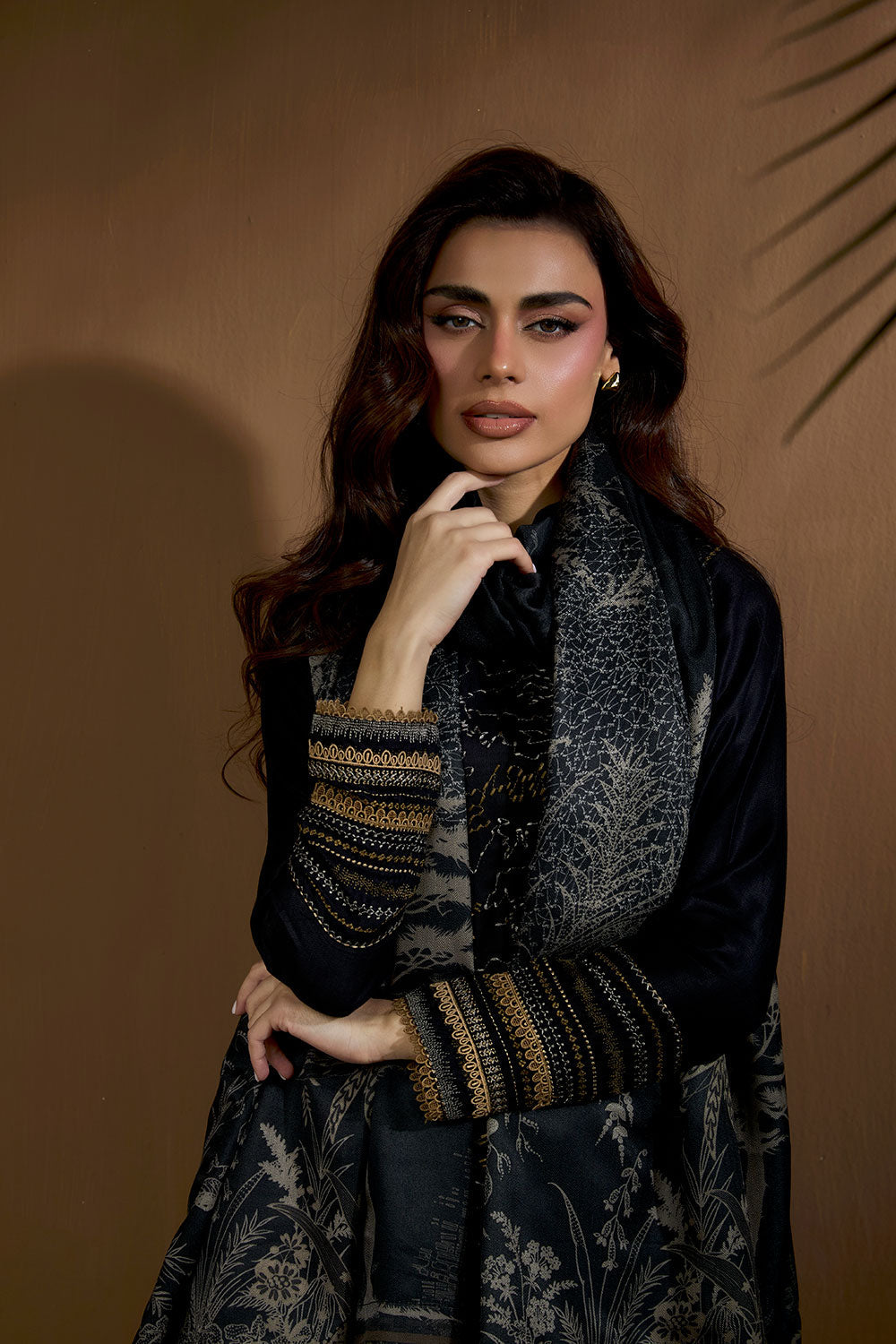 Design 1A Winter Shawl 2025 Unstitched