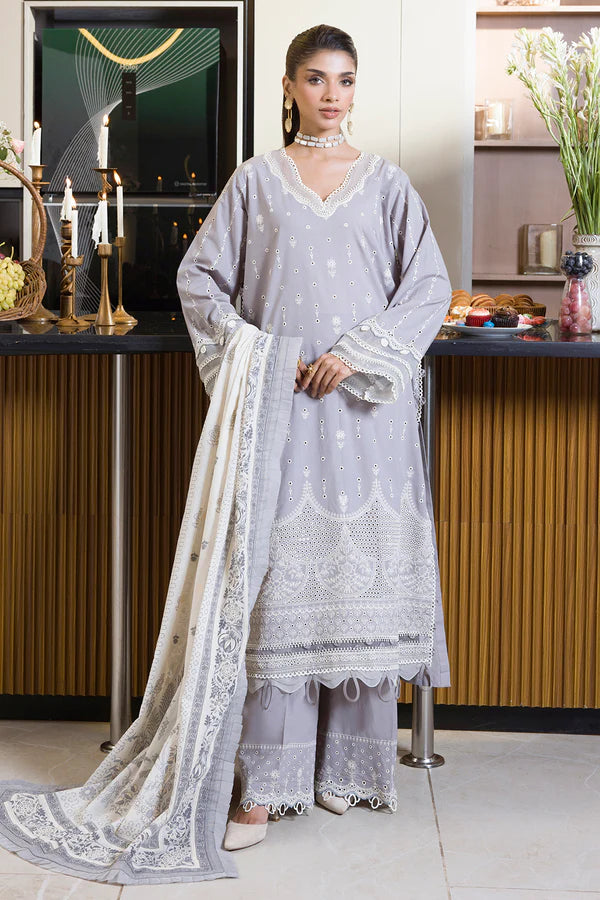 Embroidered Shirt Shalwar Dupatta - 0069