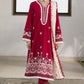 Embroidered Shirt Shalwar Dupatta - 0075