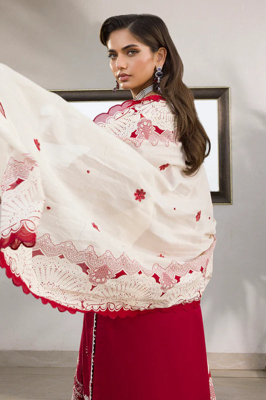 Embroidered Shirt Shalwar Dupatta - 0075