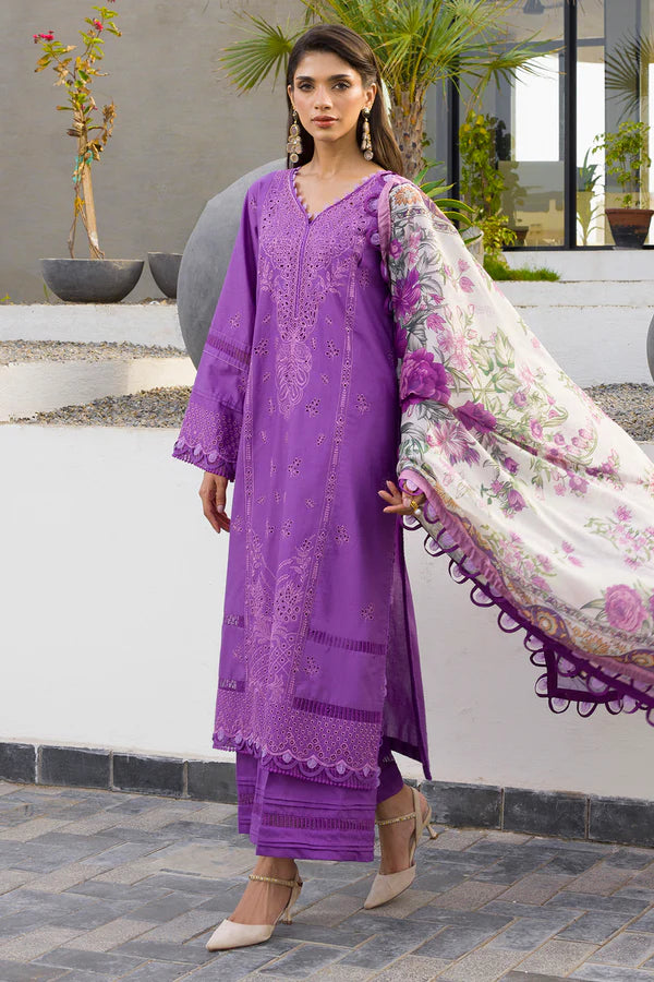 Embroidered Shirt Shalwar Dupatta - 0077