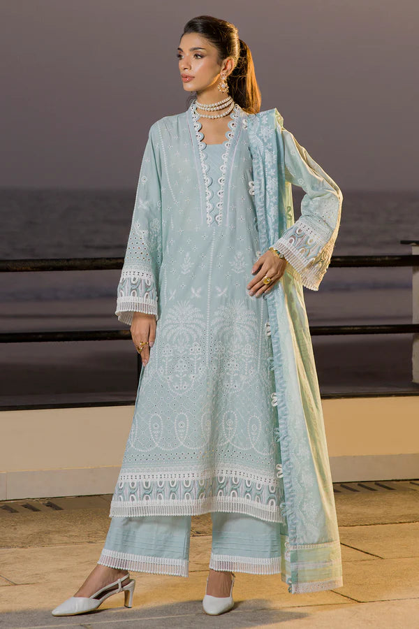 Embroidered Shirt Shalwar Dupatta - 0079