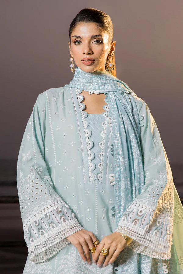 Embroidered Shirt Shalwar Dupatta - 0079