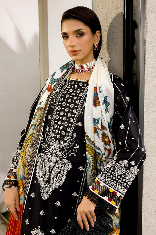 Embroidered Shirt Shalwar Dupatta - 0080