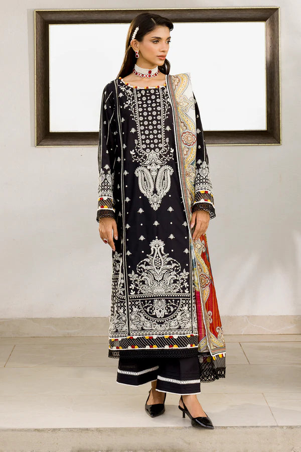 Embroidered Shirt Shalwar Dupatta - 0080
