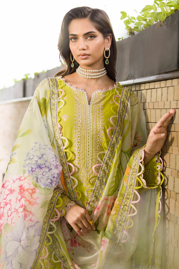 Embroidered Shirt Shalwar Dupatta - 0081