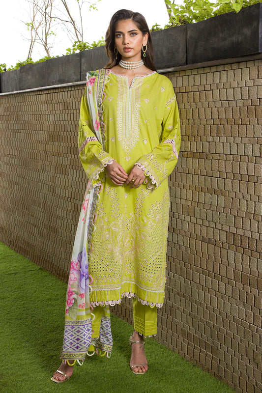 Embroidered Shirt Shalwar Dupatta - 0081