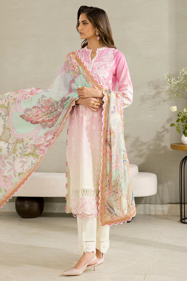 Embroidered Shirt Shalwar Dupatta - 0083