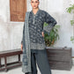03 Piece Unstitched Pashmina Printed