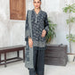 03 Piece Unstitched Pashmina Printed
