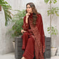 03 Piece Unstitched Pashmina Printed