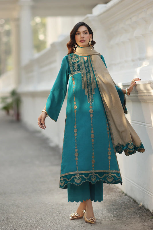 3-PC Unstitched Peach Leather with Velvet CSW5-04