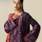 AJULK-05 Embroidered Rod Unstitched 3 Pcs