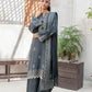 03 Piece Unstitched Pashmina Printed