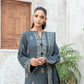 03 Piece Unstitched Pashmina Printed