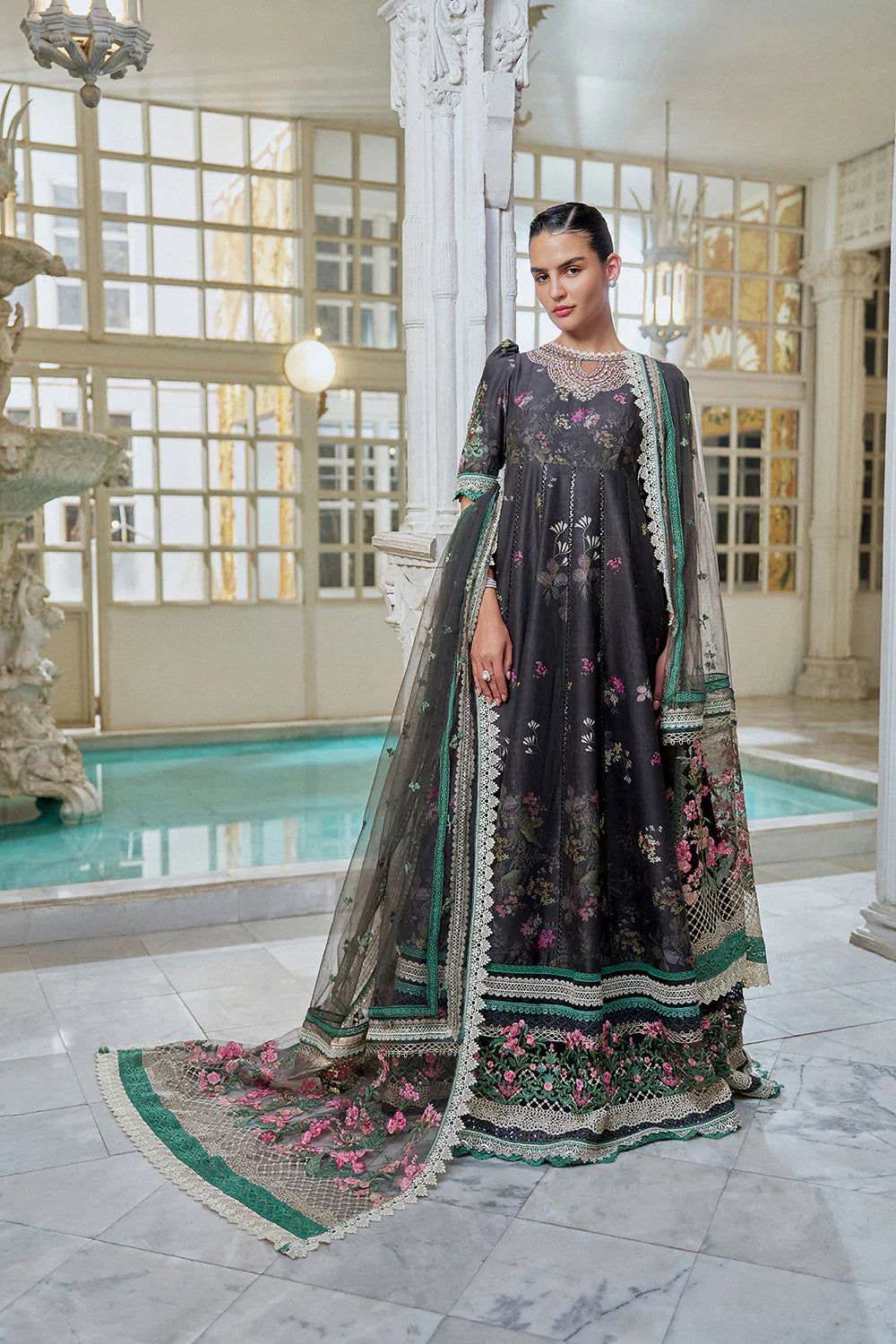 Design 10A Luxury Lawn Eid Edition 2026 Unstitched