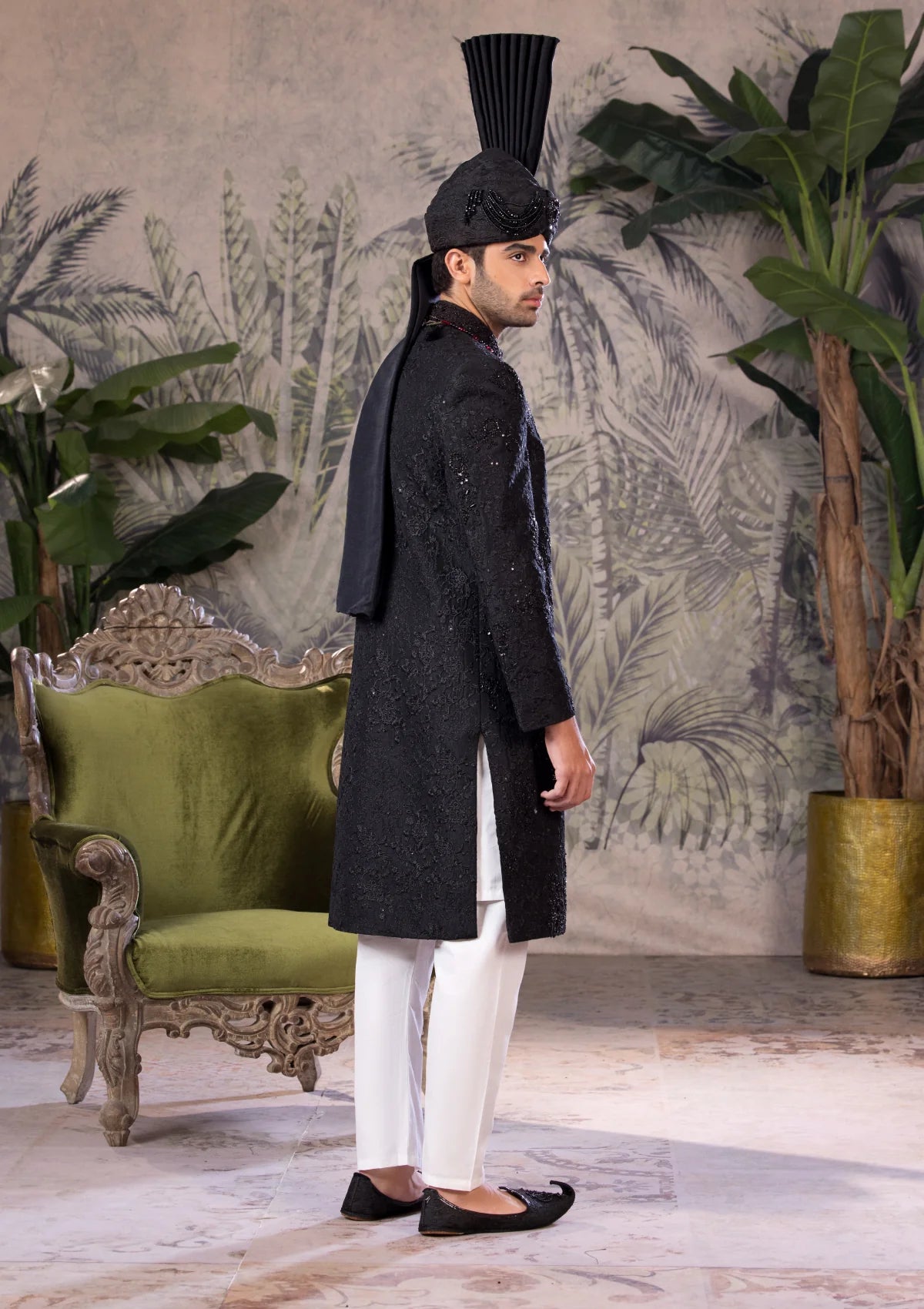 Bin Tayyab Sherwani (TD-1819) GRAY