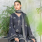 03 Piece Unstitched Pashmina Printed