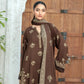 03 Piece Unstitched Pashmina Printed