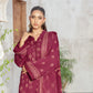 03 Piece Unstitched Pashmina Printed