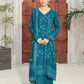 03 Piece Unstitched Pashmina Printed