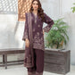 03 Piece Unstitched Pashmina Printed