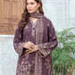 03 Piece Unstitched Pashmina Printed