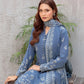 03 Piece Unstitched Pashmina Printed