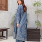 03 Piece Unstitched Pashmina Printed