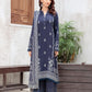 03 Piece Unstitched Pashmina Printed