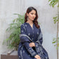03 Piece Unstitched Pashmina Printed