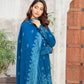 03 Piece Unstitched Pashmina Printed